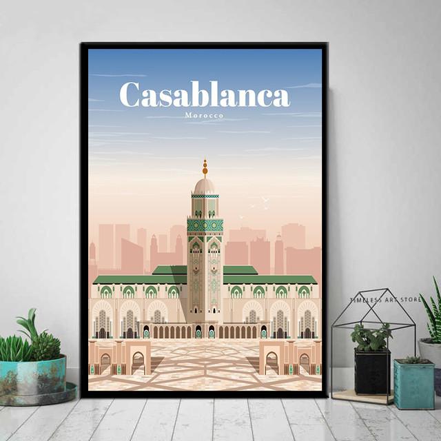 Токио Оттава Прага Сидней Карта города Винтаж Винтаж Путешествия Классическая картина маслом постер дома Гостиная