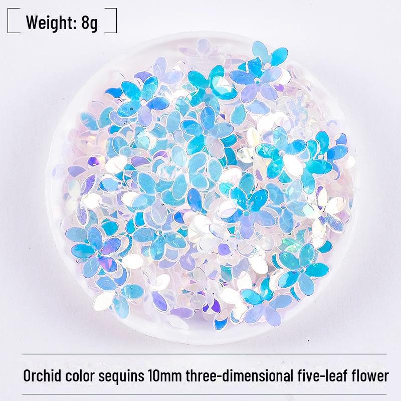 Dreamy Summer Glitter Mix: Hexagonal Sequins, Laser, and Fine Glitter In DIY Hemp Material.