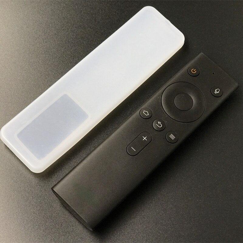 15x4x1.5cm Univrsal Silicone Remote Control Cover for Xiaomi 4A 4C TV Set-top Box Dustproof Voice Button Remote Protective Case