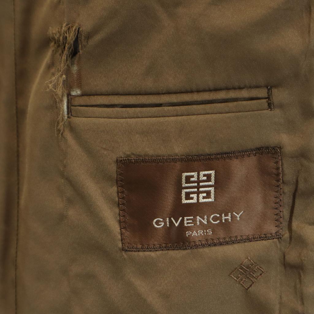 Givenchy 90-е Старый Комбинезон с ручкой Приталенный пиджак бежевый Мужской Б/У