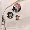 32/44/58mm Anime Bungo Stray Dogs Pins Dazai Osamu Cartoon Badge Armed Detective Agency Handmade Brooches Breastpin for Backpack Clothes