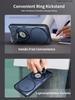 Чехол Funda с защитой камеры со сдвижной крышкой для Honor X9D 5G, Магнитное кольцо-подставка, Чехол-броня для Honor X70 5G