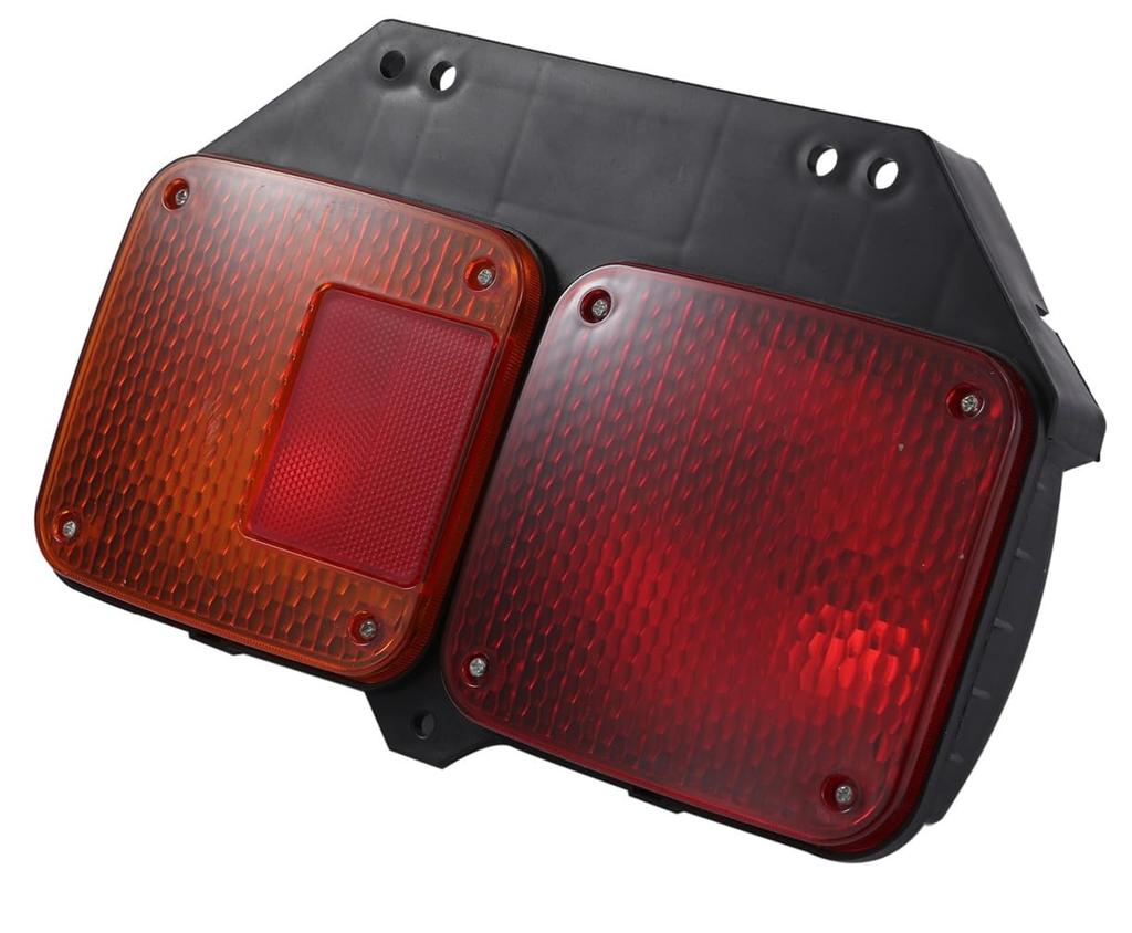 Hino Ranger Tail Lamps with OEM Turn Signals Numbers Custom Truck Parts and Right (FC, FD, FE, GD) (Part 071061/7106R, etc.) - (Left Set)