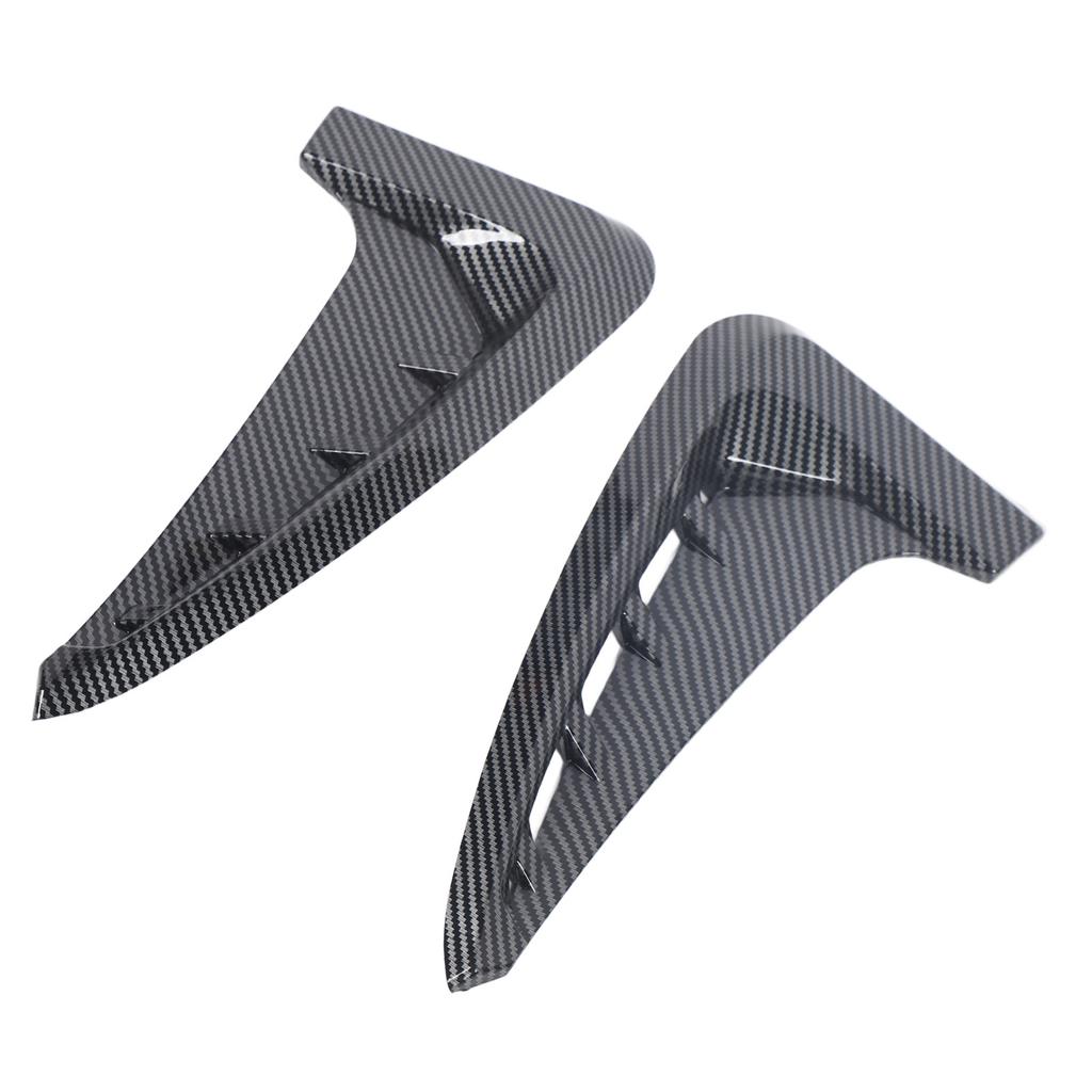2PCS Car Front Side Vent Cover Decorative Gills Side Wing Vent Trim for X5 F15 M Sport 2014 to 2018