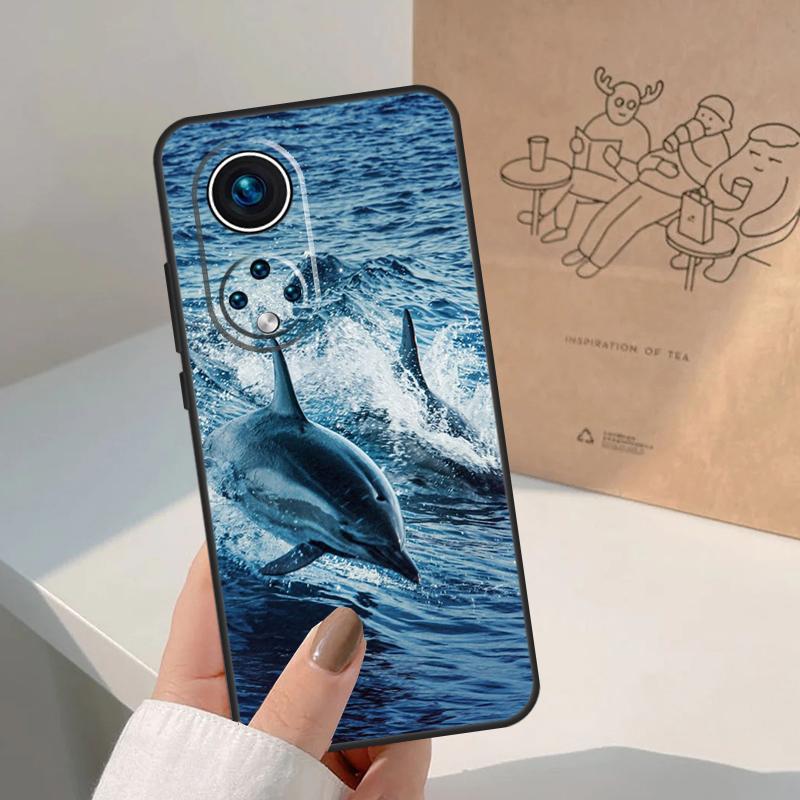 Милый Дельфин Океан Для Honor Magic 8 Pro 5 6 7 Lite Чехол Для Honor Win RT 200 400 50 70 90 X8b X9a X9b X9c X9d