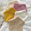 High Collar Warm Scarf Knitted Fake Collar Turtleneck Scarf Korean Style Scarves Female Wool Scarf