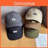 Solid Color Men Women Letter Baseball Cap Sunblock Breathable Fabric Polyester