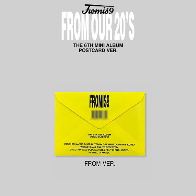fromis_9 6-й мини-альбом 'From Our 20’s' [Версия с открыткой]