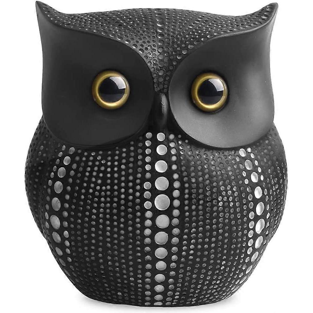 Owl Figurines. Modern Home Decor, Bird Statue, Small Decor Items For Shelf, Living Room Bedroom Office Decoration, Bookshelf Decor, TV Stand Decor