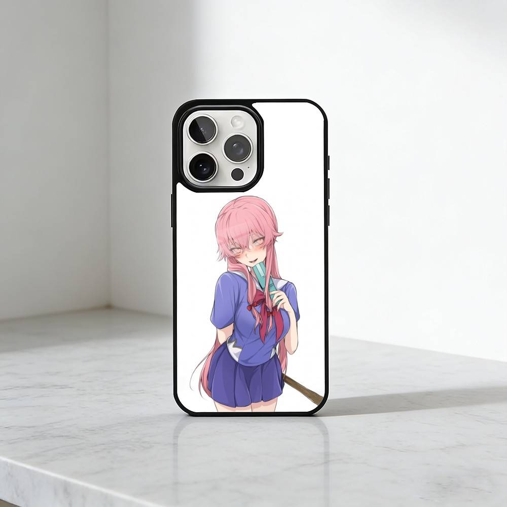 F-Future D-Diary Гасай Юно Чехол для телефона для iPhone 17, 16, 15, 14, 13 Plus, Pro Max Магнитный для Magsafe Беспроводной зарядки