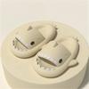 Shark Slippers Funny Slippers Outdoor Parent Child Slippers Solid Color Soft Anti-skid