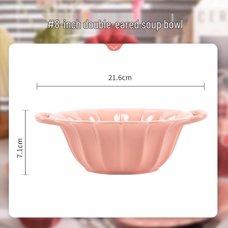 Роскошный набор посуды 2024: Элегантный набор из миски и тарелки - Идеальный подарок на новоселье