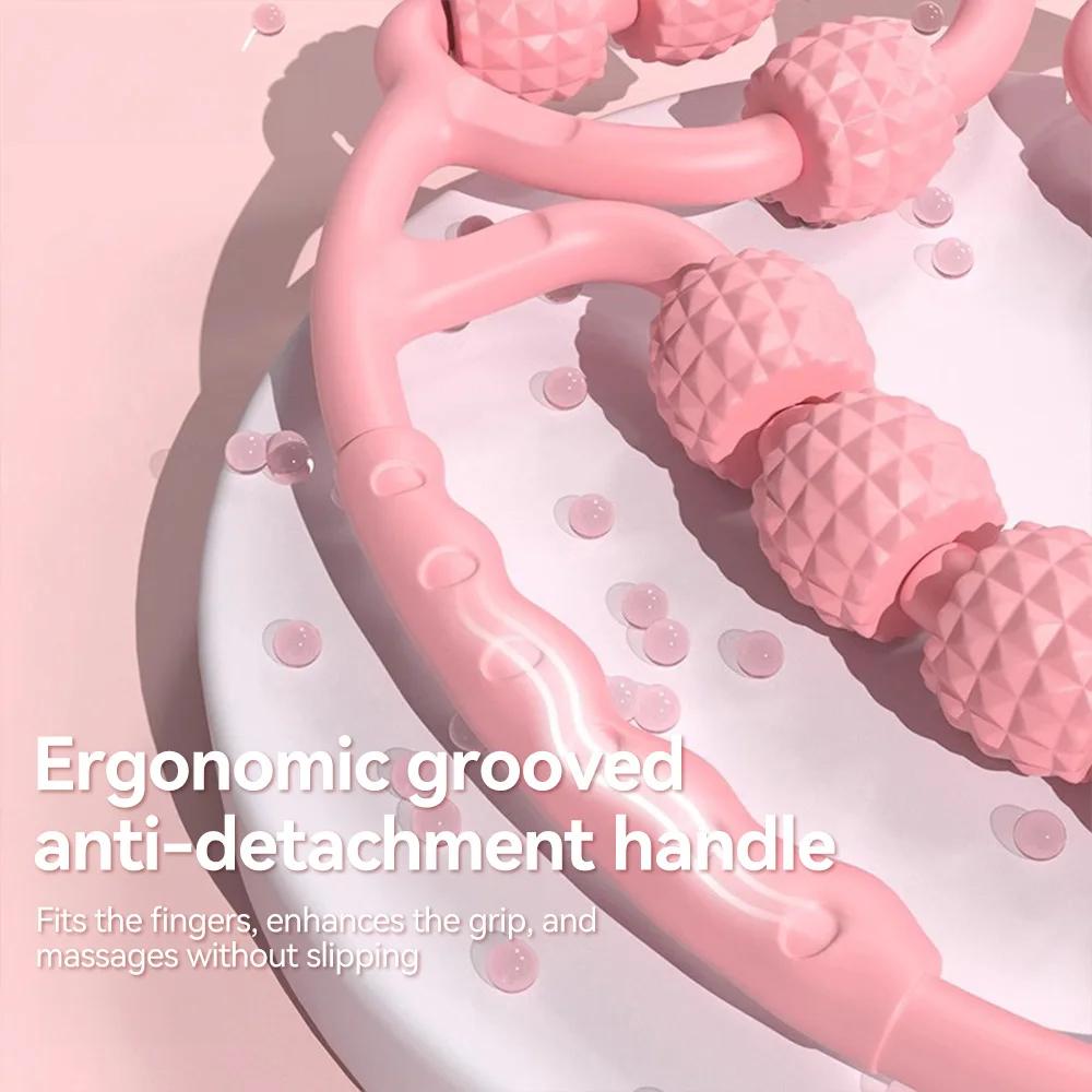 1 шт., мышечный валик, триггерная точка, массажный пенопластовый валик для ног, икр, рук, теннисный локоть, фасция, мышечный валик