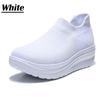 Женская обувь для ходьбы на платформе Легкая обувь для фитнеса Slip Sock Shoes Shake Shoes для женщин
