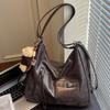 Large Capacity Tote Bag Women's Autumn New Niche Casual Armpit Bag Commuter Shoulder Backpack