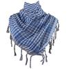 Shemagh Desert Scarf Colorblock Houndstooth Pattern Arab Keffiyeh Shawl Wrap with Tassels Scarves Bandana Head Wraps