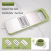 Multifunctional Kitchen Vegetable Slicer and Grater with Hand Guard