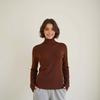 Thickened Lock Temperature/strands Tight Slim-fitting Wool Sweater Top Women's High-necked Inner Cover Warm and Thin Knitted Sweater Autumn