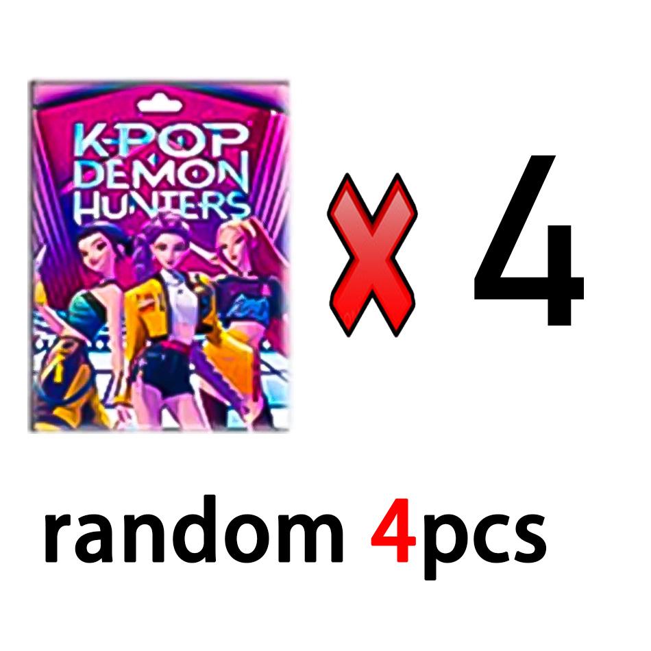 Аниме K-pop Охотники на демонов слепая коробка Руми Мира Зои Фигурка Тигра Игрушка - Украшение для стола Статуэтки Орнамент Коллекционный для детей Подарок