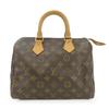 Подержанная сумка LOUIS VUITTON Speedy 25 M41528 Монограмма Коричневая Мини Бостон