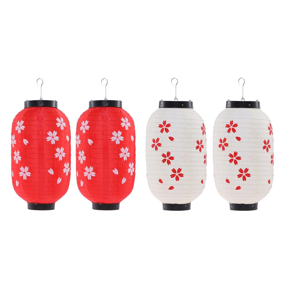 2pcs Decorative Lanterns Lightweight 8 Inch Lanterns for Outside Without Lights Long-time Use for Home Holiday Party Decor