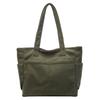 Lightweight Large Capacity Commuter Tote Bag Solid Color Shoulder Bag