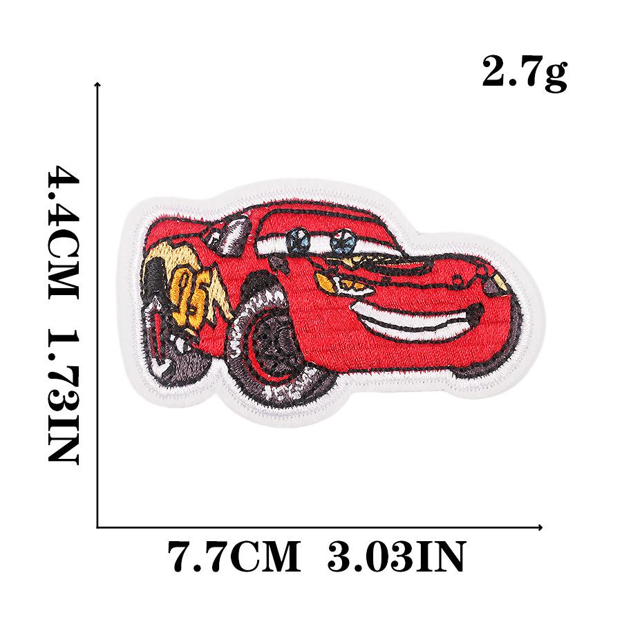 Thomas Cartoon Cars Embroidery Patch for Children's Clothing - DIY Sticker Accessory
