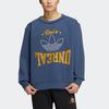 Adidas Originals FW22 Толстовка с круглым вырезом и логотипом, мужские топы, синие HS7278
