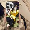 Чехол для телефона Watamote K-Kuroki T-Tomoko для IPhone 17 16 15 14 13 12 11 Pro Max Цвет Черный Матовый Чехол