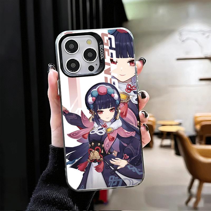 Мягкий чехол для телефона Genshin Impact Design для iPhone 15 16 17 Pro Max 17Air 16E 14 Plus 13 12 Mini Ударопрочный чехол Задняя крышка