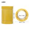 Engineering Plastic Linear Bearing Oil Free Noise Free All Plastic Bearing for Multiple Purpose(LM25 )
