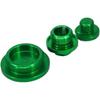 CNC Billet Engine Timing Cover Oil Filter Plugs Bolts Set Compatible with KX250F KXF250 KXF 250 KX450F KXF450 450 KLX450R KLX 450R