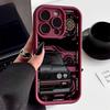 Крутой чехол для телефона автомобиля для iPhone 17 Air 16 e 15 14 13 12 11 Pro Max Plus Mini SE 2020 2022 Мягкая задняя крышка