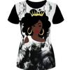 Популярные офисные женские тонкие футболки с портретом и граффити, женская футболка, модная универсальная трендовая повседневная одежда с коротким рукавом для отдыха