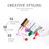JTING 12 Color Bottles Nail Liner Gel Polish Art Kit with Gift Box Design OEM Custom Private Brand logo Gel Brush Liner Set