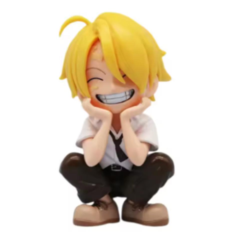 Горячая Распродажа 5 шт./комплект Фигурка Аниме One Piece Луффи Зоро Санджи Эйс Ямато Фигурка Большой Смех Луффи ПВХ Модель Кукла Коллекция Игрушка Подарки