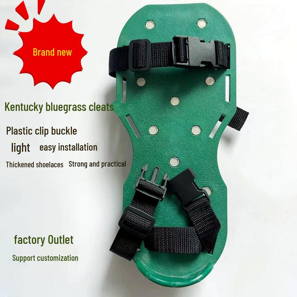 Аэратор почвы для газона и сада - Шипованные ботинки 4 см/6 см самовыравнивающиеся