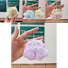 Adorable Plush Monster Keychain Soft Stuffed Animal Cute Decorative Doll For Bags