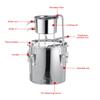 50/35/22/11L Alambic Moonshine Alcohol Stainless Still Copper DIY Home Brew Water Wine Essential Oil Brewing Distiller
