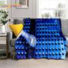 3D Vinyl Record Music DJ Screen Tape Soft Blankets,Keep Warm Throw Blanket Comfortable Blanket for Picnic Beds Sofa Home Bedroom