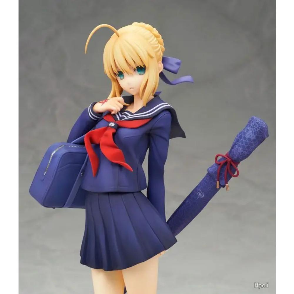 Fate/Stay Night Master Altria 1/7 Caster Plain Clothes Nero Claudius Saber Jinku no Anime PVC Action Figure Toy Game Model Doll