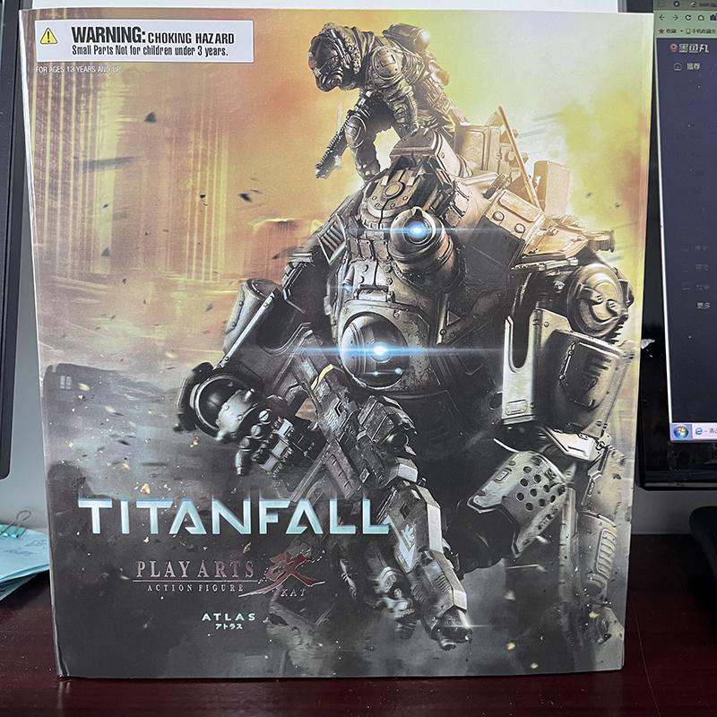 PLAY ARTS Фигурка Titanfall Atlas Сочлененная Фигурка Действия Модель Игрушки Креативная Подвижная на Суставах Крутая Кукла Настольное Украшение Подарок