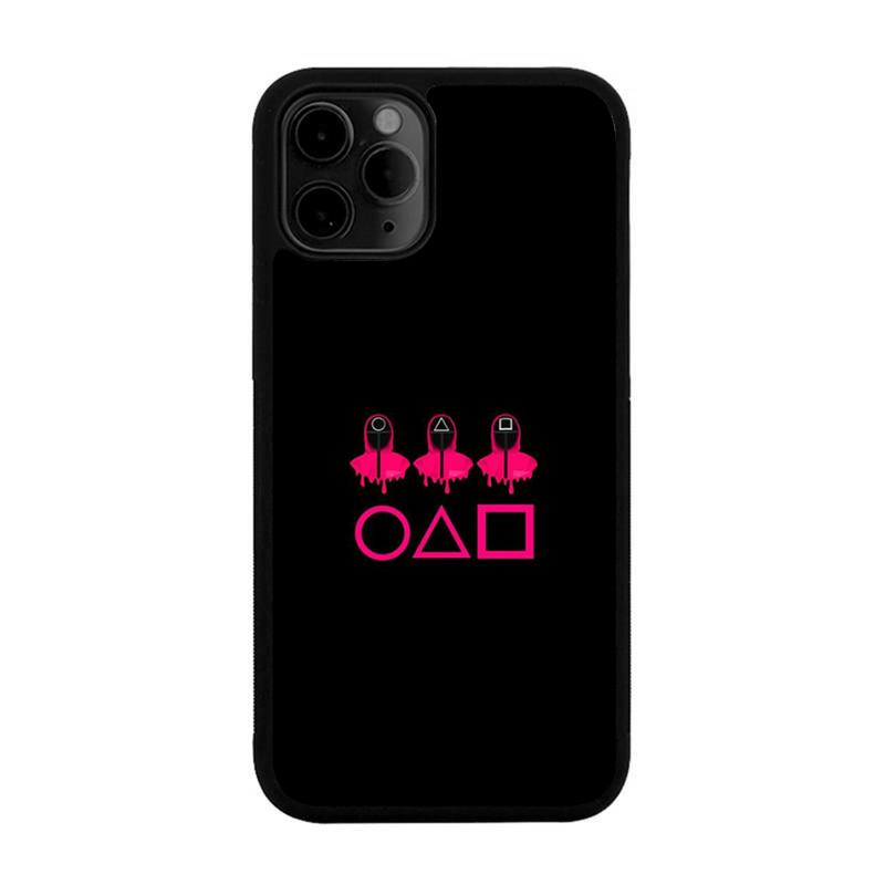 Чехол для телефона Squid Game для iPhone 13 12 Mini 11 Pro Max 7 8 Plus X Xs Max XR PC Hard Silicone Cover Shell