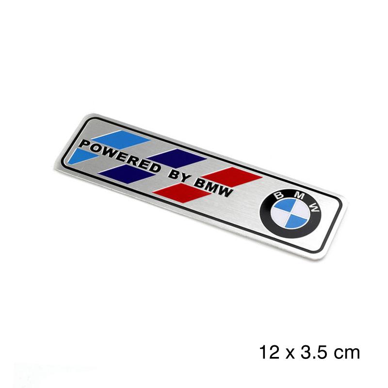 djpxh3 3D Metal Sticker Body Trunk Decal Emblem Badge Racing Style Exterior Modified Parts For BMW i3 i4 G07 G06 G05 G02 G01 F02 F06