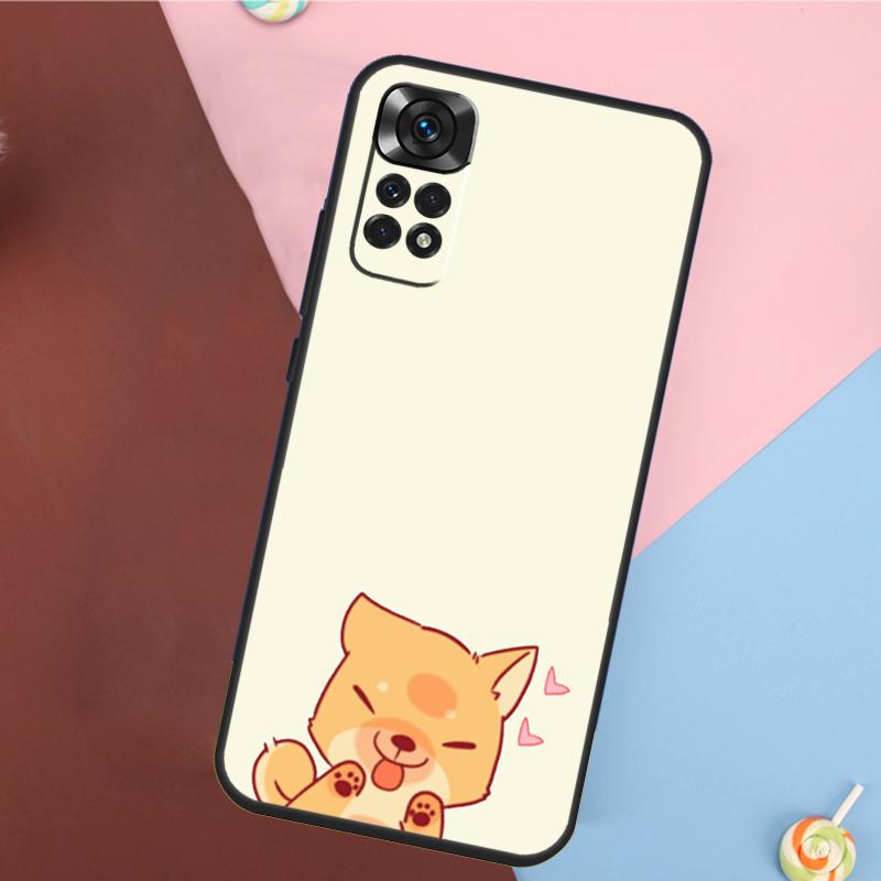 Мультяшный чехол для телефона Xiaomi Redmi Note 14 13 12 9 10 11 Pro 9S 10S 11S 12S Redmi 14C 10C 12C 13C с изображением валлийской собаки Шиба Корги