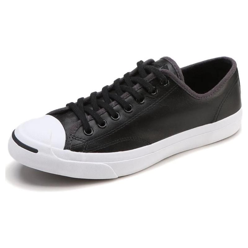 Converse Jack Purcell Low 'Черно-белая кожа' 161639C