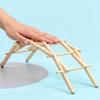 Деревянный арочный мост Бэйли Строительная модель DIY Набор Строительные блоки Ручная сборка Научный эксперимент Сборные игрушки Подарок для детей