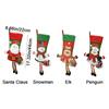 Snowman Christmas Gift Bags Santa Claus Xmas Candy Bag Gift Christmas Socks Pendant  Children
