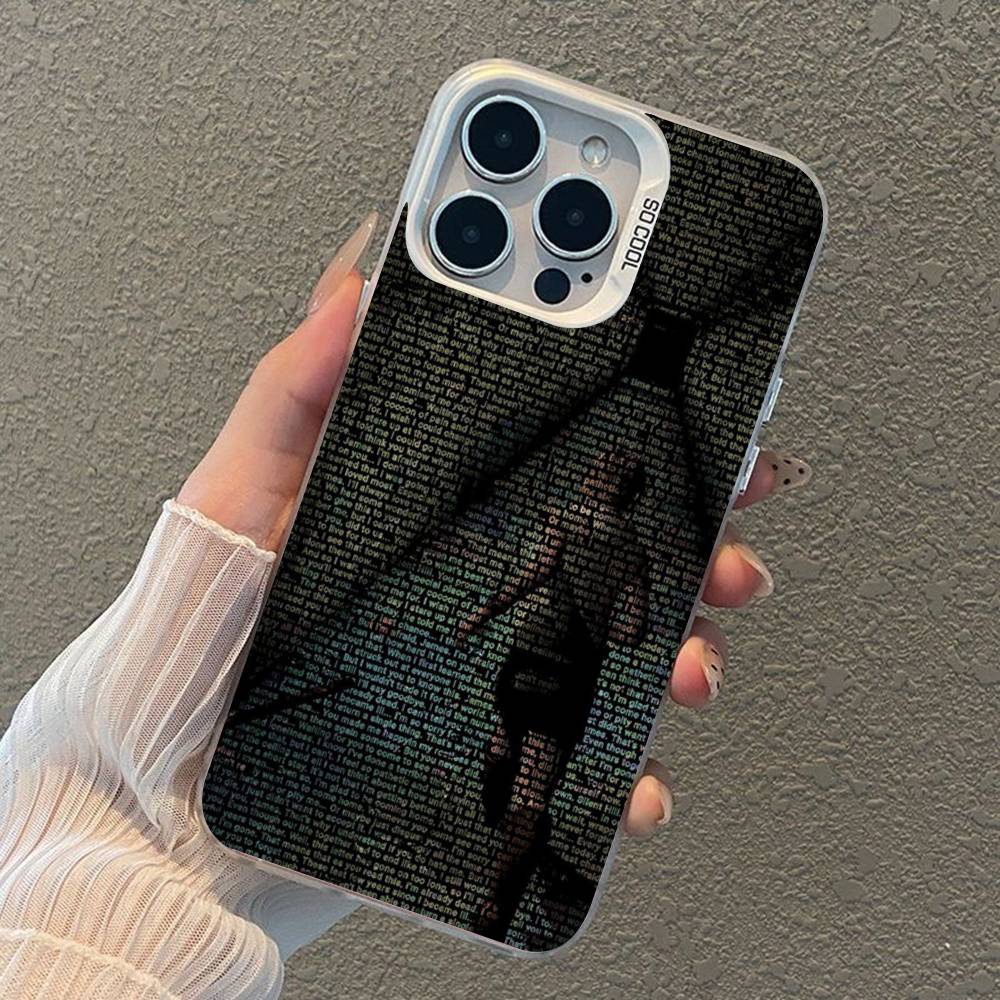 S-Silent Horror Hill Game Цветной Серебристый Чехол для Телефона For IPhone 17 16 Pro Max 15 Pro 14 Plus 11 12 13 X XS Max XR