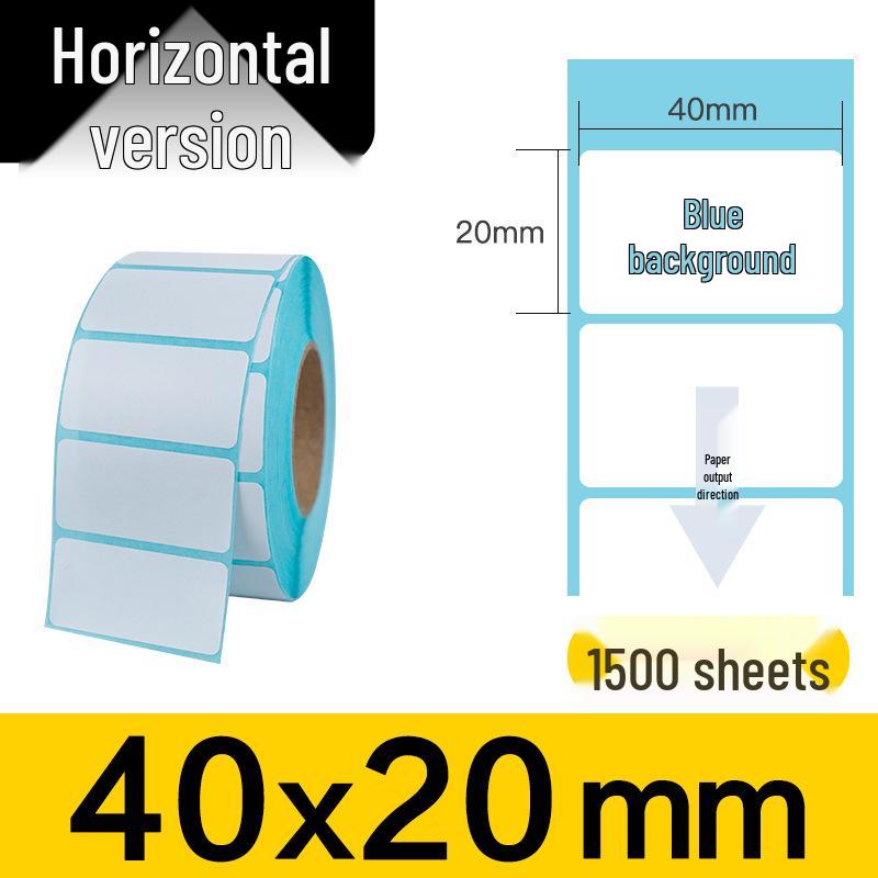 100x100x150mm Three-Proof Self-Adhesive Thermal Label Paper for Barcode Printing